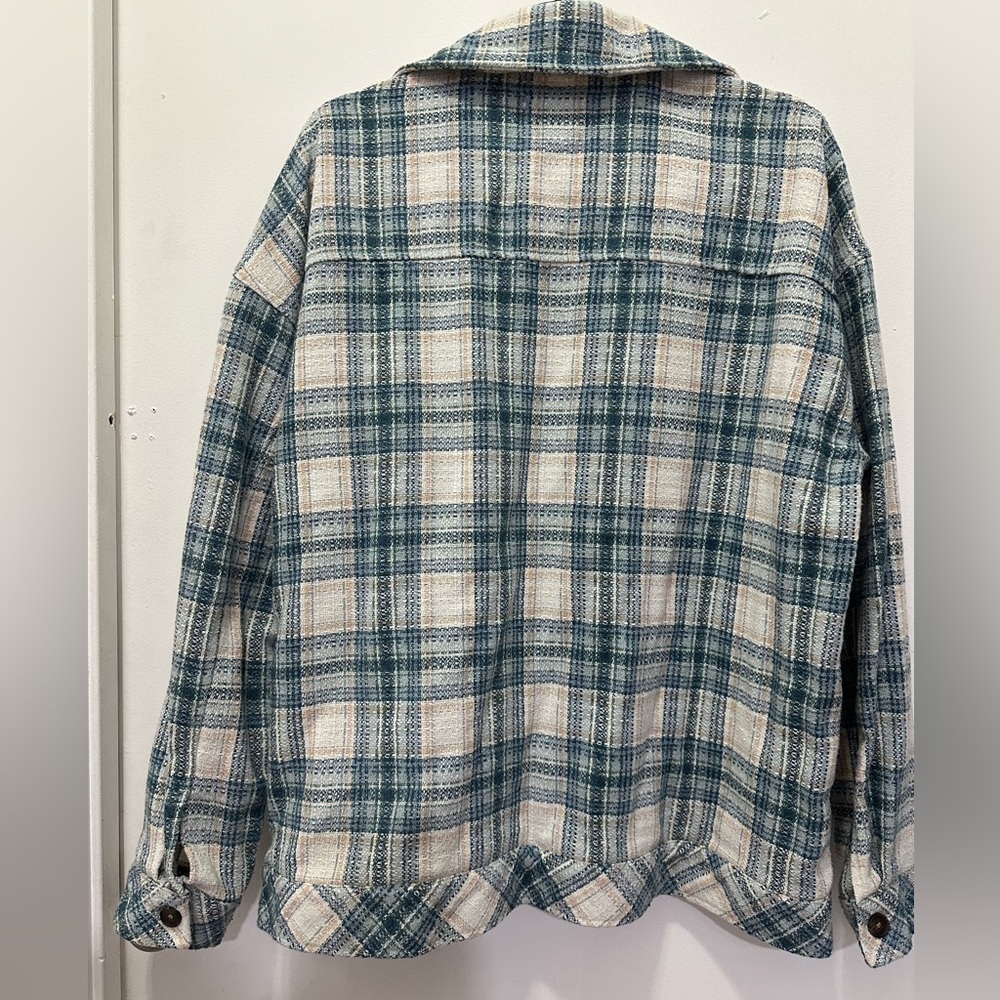 Boston Traders Women’s Shacket Buttoned Down Shirt Top Sz XL - Picture 4 of 9